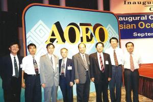 1996-在韓國爭取AOEO會議來台舉辦